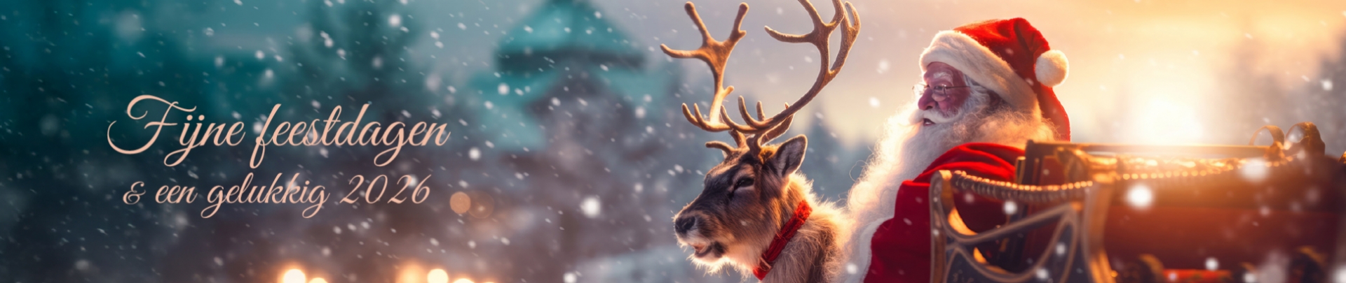 Fijne feestdagen en een gelukkig 2026